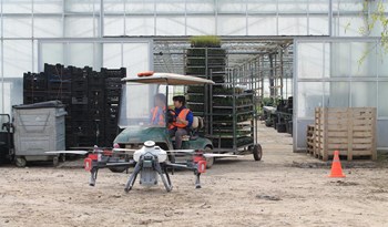 Taking horticulture to new heights: Harnessing the power of drones